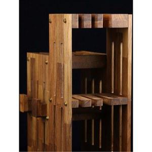 원목 주방 사시미칼 거치대 우드 홀더 블록 칼꽂이 일반 버전