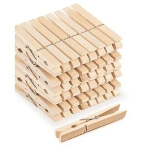 대형 옷핀 클로즈 듀티 헤비 페그 클립 야외용 가방용 세탁 나무 걸이 48팩 옷핀 4인치