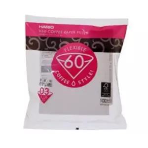 원두커피필터 하리오 화이트 1~6인용 여과지 종이필터 100매 X2개