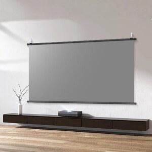 영화관 보이는 화면 나만의 야외 라이트 낮에도 스크린 대형 펜션 스크린빔