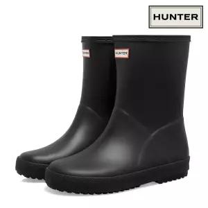 [헌터][헌터] 키즈 퍼스트 레인부츠 블랙 HFRK0032252-BLK