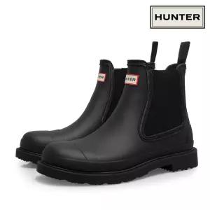 [헌터][헌터] 남성 첼시 코만도 레인부츠 블랙 MFS9016RMA-BLK