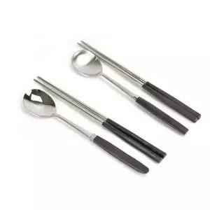 삼각 사각형 보은 진공 젓가락 숟가락