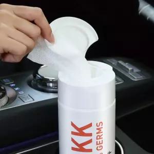 다닦 뽑아쓰는 자동차 소독세정 티슈 70매 차량용물티슈 1회용 차타월