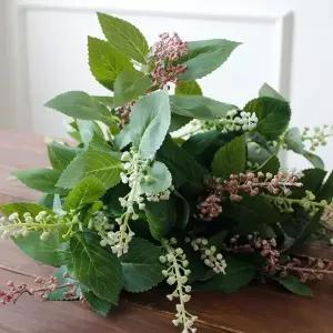 미국자리공 조화 공간 장식 촬영 데코 소품 인테리어 조화부케