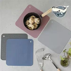 실리콘 방열 패드 주방용 그릇 받침 다용도 냄비받침장식