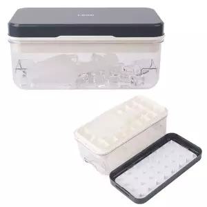 푸쉬 아이스 큐브 얼음 메이커 셀프 보관 케이스