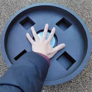 화분 이동 받침대 바퀴 달린 화분밑판 40cm