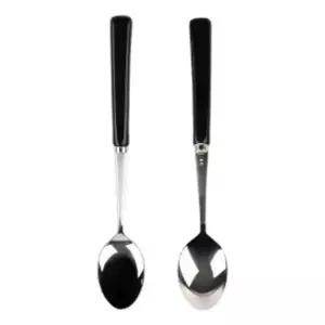 홈카페 블랙 디저트 커피 스푼 모던 티스푼 대