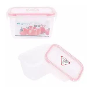 국산 직사각 냉장고 정리 밀폐 용기 반찬 통 420ml