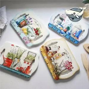 감성 인테리어 소품 냄비받침 핸들 트레이 테이블꾸미기