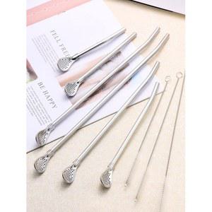 거름망 텀블러 필터빨대 스테인레스 스푼 다기능 스트로우 필터