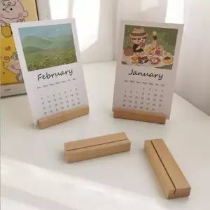 원목액자 탁상액자 카페 사진거치대 사진액자