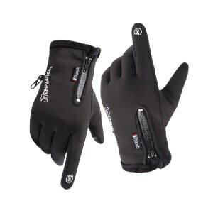 고렐록스 겨울 따뜻한 장갑 터치스크린 추운 날씨 운전 사이클링 러닝 스키 하이킹 클라이밍용 방풍 미끄럼 방지 스포츠 남녀