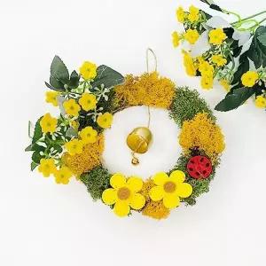 [RIZPICK]스칸디아모스 봄 리스 만들기 1인 세트