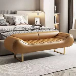 쇼파 침대 럭셔리 거실 현관 카페 매장용 소파 긴의자 베드 가죽 다기능 좌식