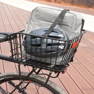 자전거짐바구니 트렁크 바스켓 리어 전기 철제 자전거 선반 가방 대형두꺼운 대용량