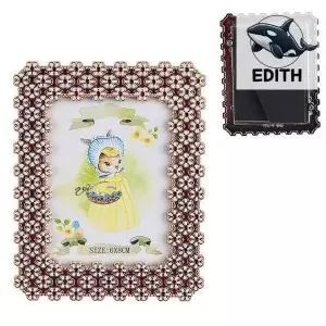 레드 벚꽃 탁상용 사진액자 앤티크 인테리어