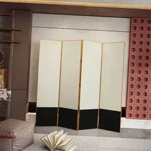 접이식 파티션 4단 원목파티션 인테리어가벽
