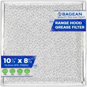 베이건 스토브 후드 통풍구 필터 10.5인치 x 8.75인치 97006931 브로안 레인지 교체 BP29 - 핏의 누톤 주방