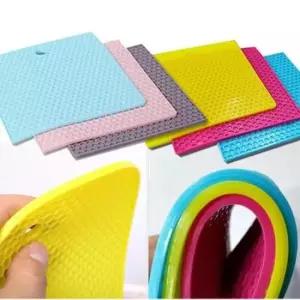 실리콘냄비받침 실리콘 냄비받침 사각 실리콘패드 스크레치 보