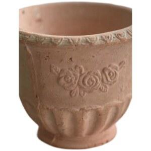 토기 토분 화분 빈티지 수입 세라믹 1 분갈이 캐릭터 행잉 유럽 둥근 격자 물결 텃밭