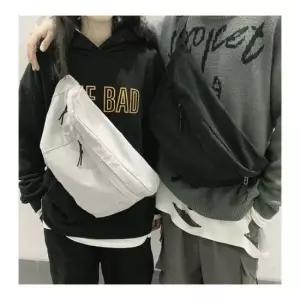 여성허리색 빅사이즈 캐주얼 힙색 등산 슬링백 여행 보조백 URB78