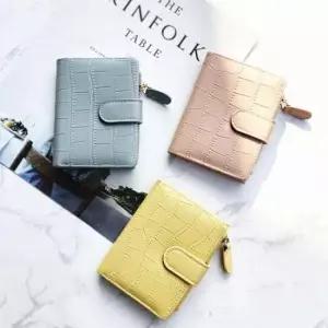 손지갑 악어 가죽 무늬 여성 지갑 동전지갑 컬러풀 반지갑