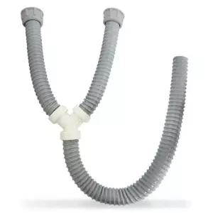 세탁기호스 싱크대주름관 (Y자형 배수호스) 씽크대 호수연결 배관