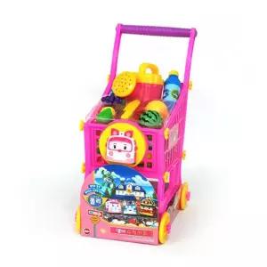 4세이상 마트놀이 핑크 쇼핑카트 여아장난감 키즈카페 손주선물 어린이집 육아방
