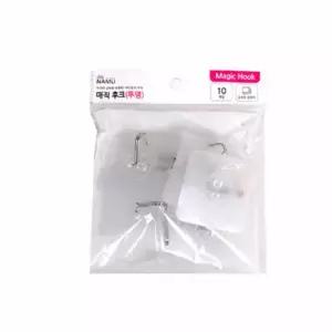 매직 후크 10p 옷걸이후크 접착고리 벽후크 벽부착걸이 접착식후크          RAM