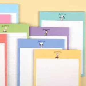 [문구/오피스] 피너츠 스누피 B5 메모 패드 2P 뜯어쓰는 다용도 노트