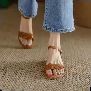 어글리샌들샌들 여성샌들 여름샌들 스트랩 슬리퍼 966