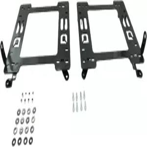 1쌍의 헤비 듀티 5mm 레이싱 시트 브래킷 어댑터 쉐보레 카마로 2010-2015용 버킷 마운팅 운전석 및 조수석