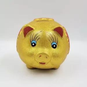 [문구/오피스] 복돼지 중형 황금 저금통