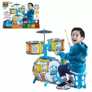 캐릭터 어린이 드럼 악기장난감 리듬감각 신나는놀이 손주선물 유아용북 키즈 유치원