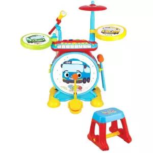 스마트폰 호환가능 어린이 키보드 드럼 키즈용 손주선물 영아악기 실내놀이완구 아기