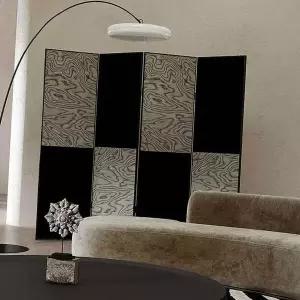 4단 공간분리 파티션 이동식 원목 파티션 가림막