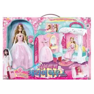 여아선물 웨딩신부 하우스 캐리어 가방 인형의집가구 키덜트족 어린이날 유아