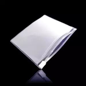 (BM) 반투명 실속 PVC 지퍼백 파우치 11cmX9cm 50매