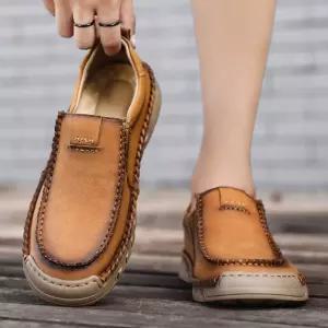 캐주얼 남자신발 워킹화 비지니스 봄가을 운동화 수제 하이탑 빅사이즈 원템3