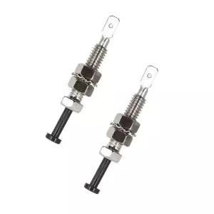 도어 핀 스위치 자동차 자동 트렁크 알람 후드 켜짐 순간 20A 12Vdc 범용 조절식 보닛 라이트 나사 2PCS