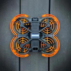 Dji AVATA 2 보호기 프로펠러 가드 세트 드론 3D 인쇄 프린팅 충돌 방지 호환 액세서리 용 호환 케이지 커