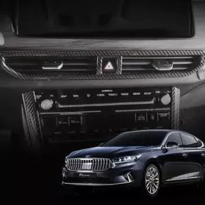 K7 프리미어 센터페시아 송풍구 카본몰딩