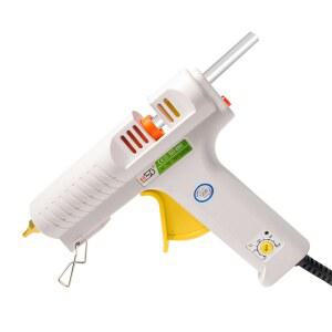 충전식 무선글루건 미니 소형 실리콘 스마트 온도 글루건 히터 도구 수리 11mm 150W 가능 구리 구 80W 노즐 직경 조절 핫멜트 산업용