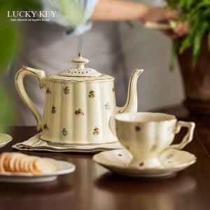 영국 티팟세트 내열 홍차 도자기 세라믹 찻잔 찻주전자