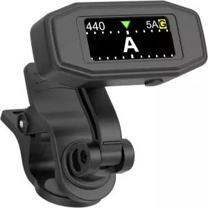 기타 베이스 우쿨렐레 바이올린 만돌린 밴조 크로매틱 악기용 충전식 클립온 튜너 디지털 전문 튜닝 도구