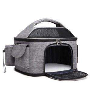 외출용 휴대용 고양이 가방 크로스백 겨울