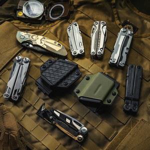 클립 앤 캐리 카이덱스 홀스터 카본 파이버 블랙 LEATHERMAN 용 멀티툴 제조 시스 홀더