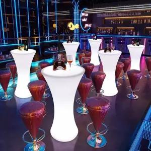 발광 바 테이블 클럽 인테리어 칵테일 LED
